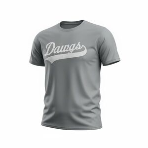 Dawgs Men's Short Sleeve Tee in Gray